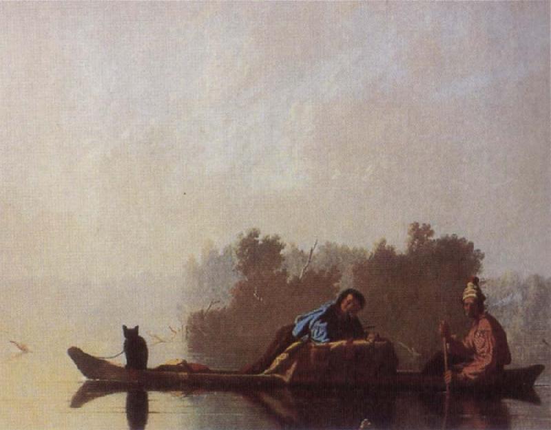 George Caleb Bingham Fur Traders Descending the Missouri